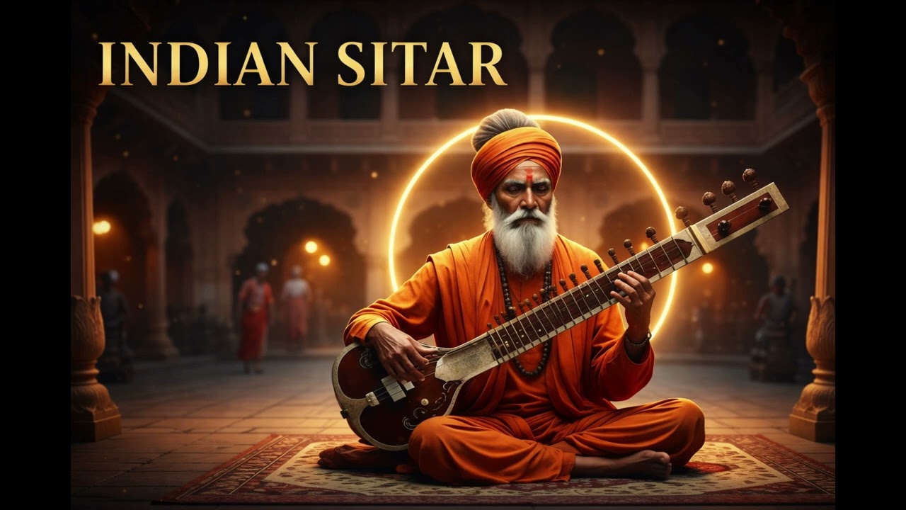 Indian Sitar – Calm Raga Meditation for Inner Peace