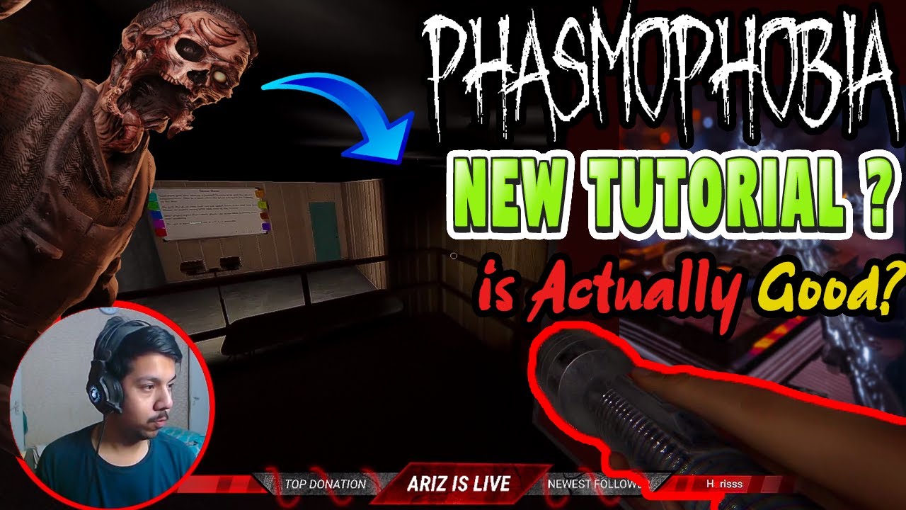 NEW Tutorial in Phasmophobia is Actually Good? PHASMOPHOBIA NEW UPDATE LATEST