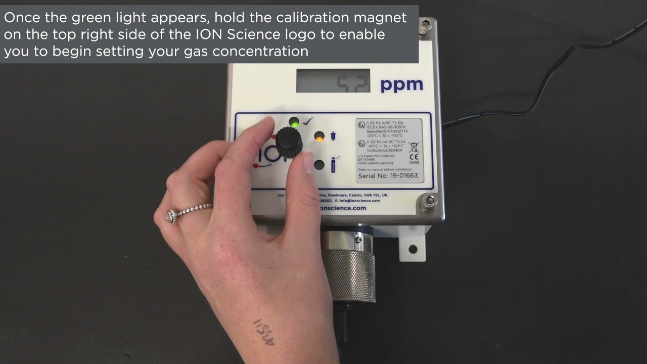 How to calibrate TVOC 2