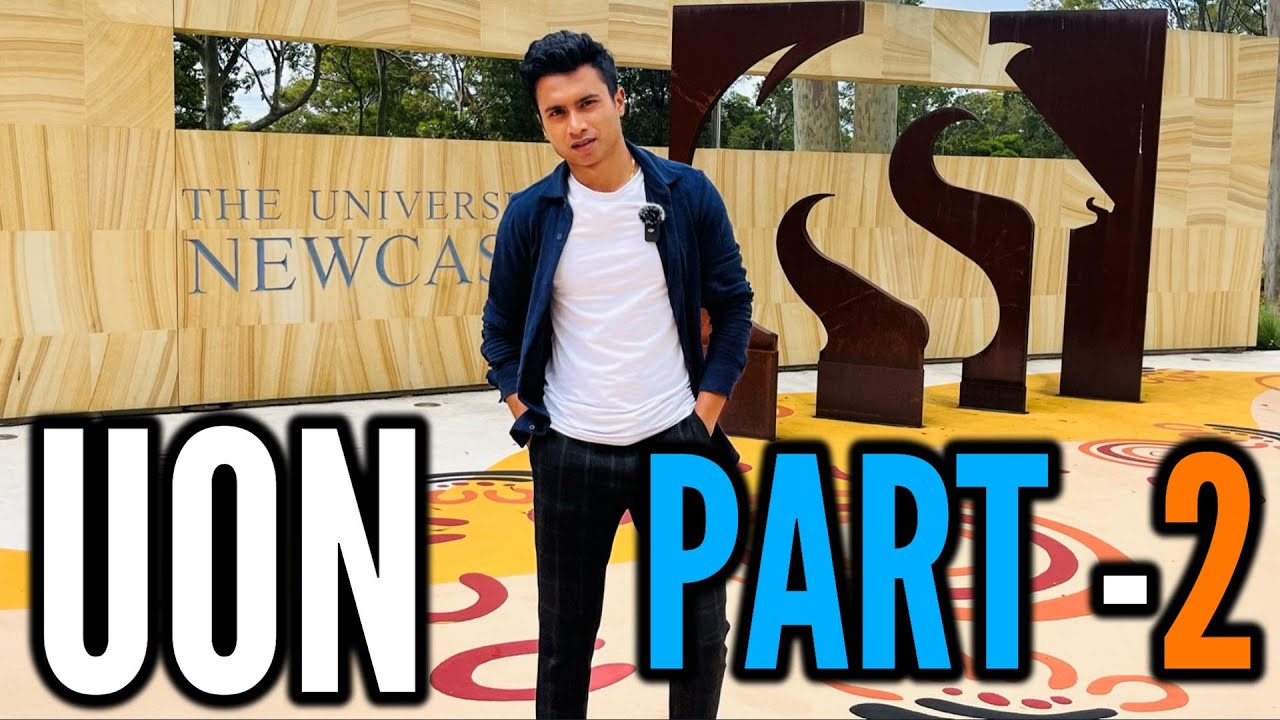 The University of Newcastle Part 2 Tour -Indian Student Newcastle Australia