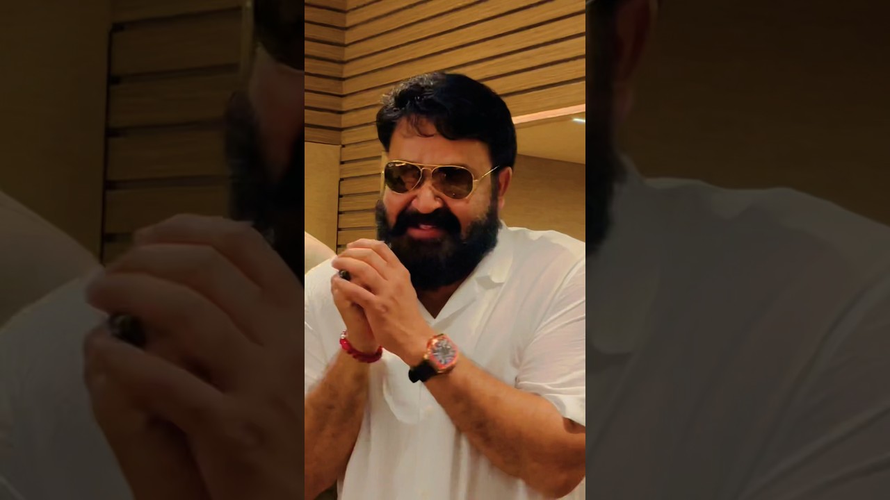 Aaduthoma&rsquo;s New Rayban Glass. Funny Moments - Mohanlal and Bhadran. #Spadikam4k #mohanlal  #spadikam