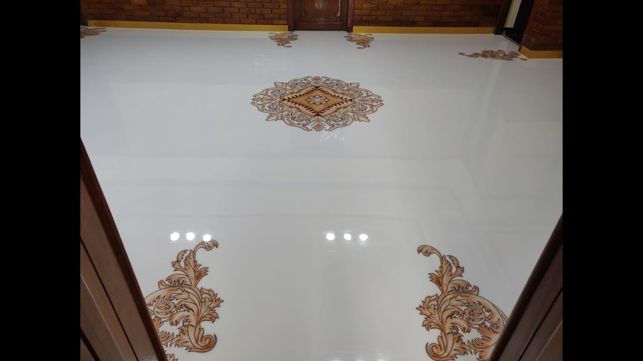 White Epoxy flooring & Stairs.For details contact Tezko Chemicals, Kerala, Tamil Nadu@6369740627