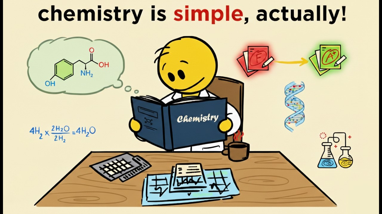 How to Study Chemistry So Fast It Feels Illegal (It’s Easy, Actually)
