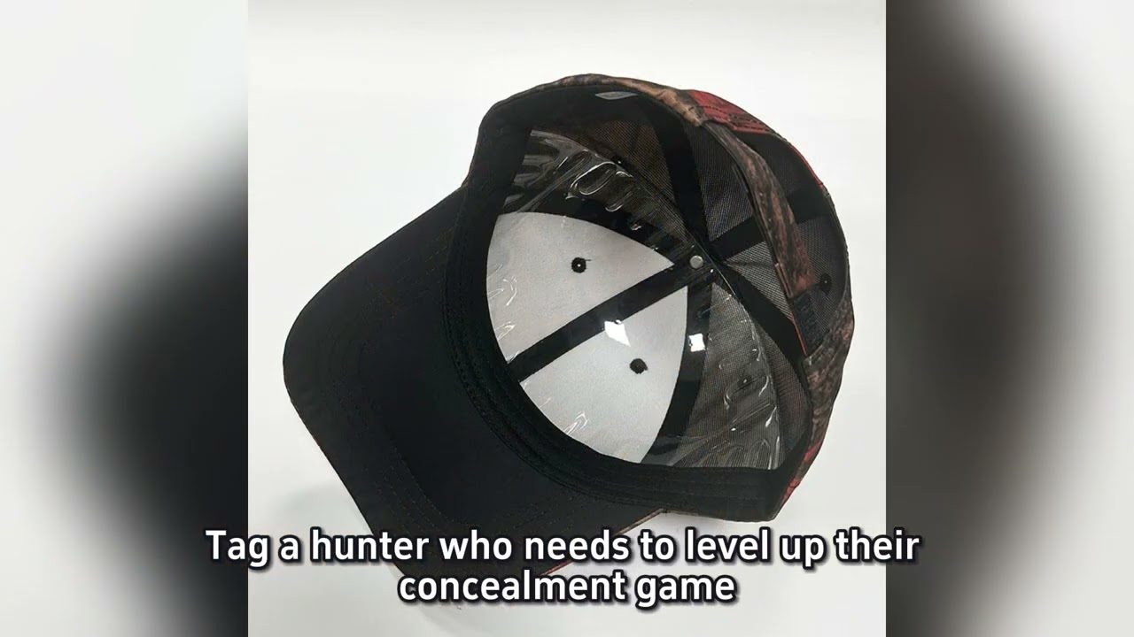 Disappear into the Wild with Our Hyper-Realistic Camo Hunting Cap