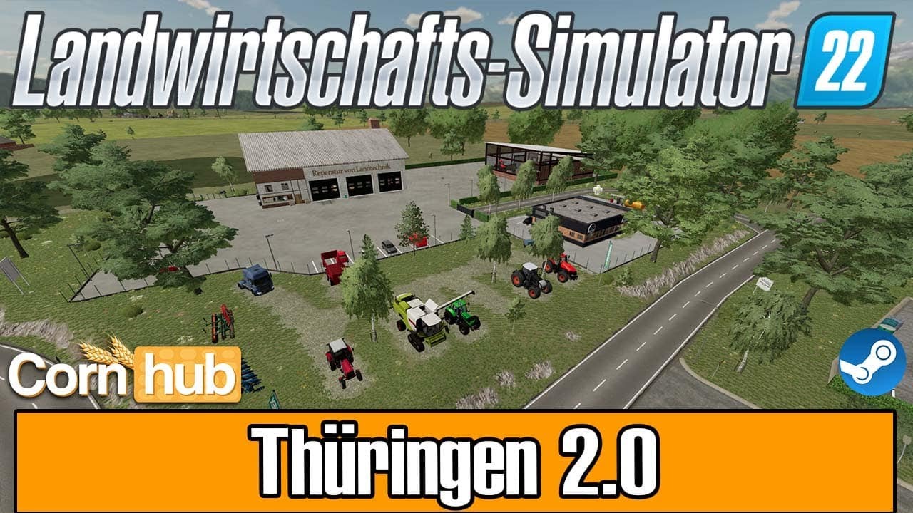 LS22 Maps - Thüringen 2.0 - LS22 Mapvorstellung