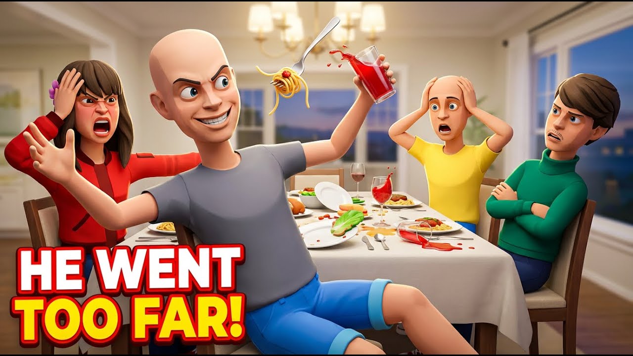 Classic Caillou Mîsbehaves at  thanksgiving dinner/ November 26. 2021 / Grounded / S1 EP73