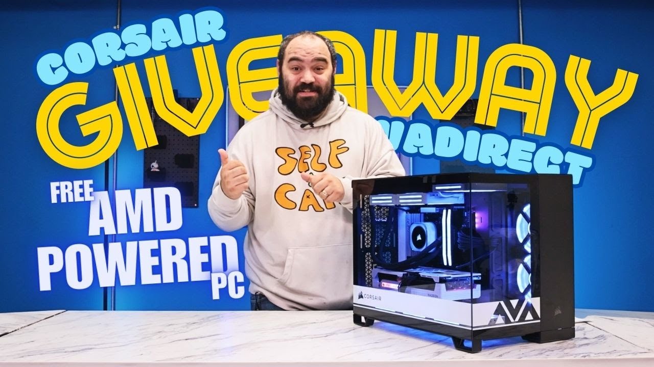 AVADirect + Corsair PC Giveaway | ULTIMATE AMD GAMING PC | Ryzen 9 9900X3D, RX 9070 XT