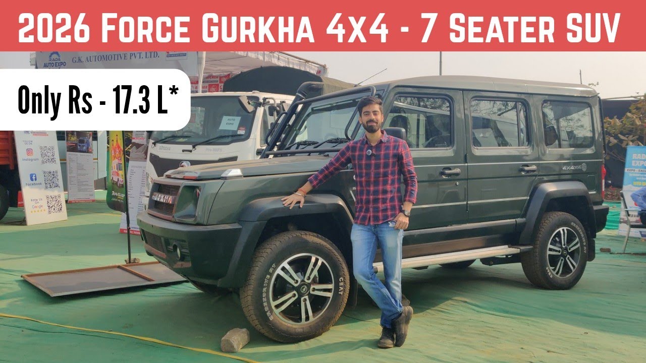 2026 Force Gurkha 4x4 7 Seater SUV - Detailed Review 