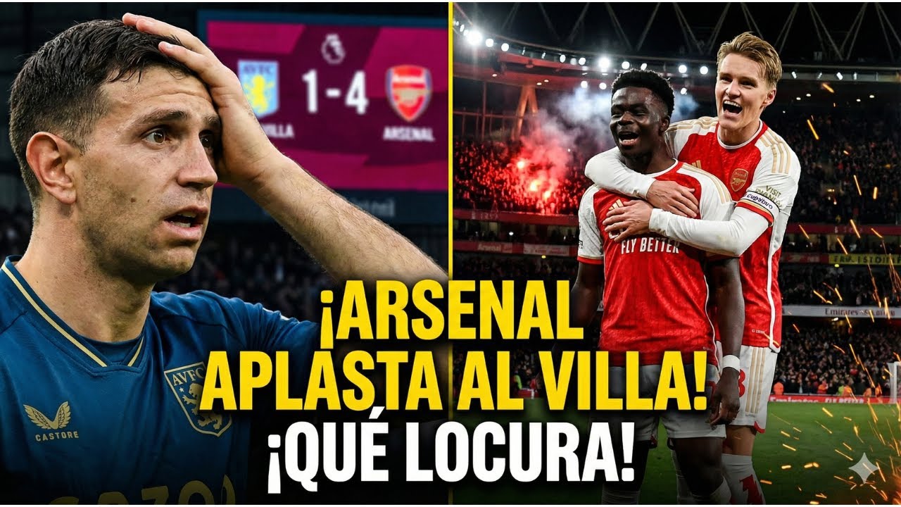 ¡Masacre en Londres! Arsenal destroza el récord del Dibu y cierra el 2025 como líder absoluto 🏆