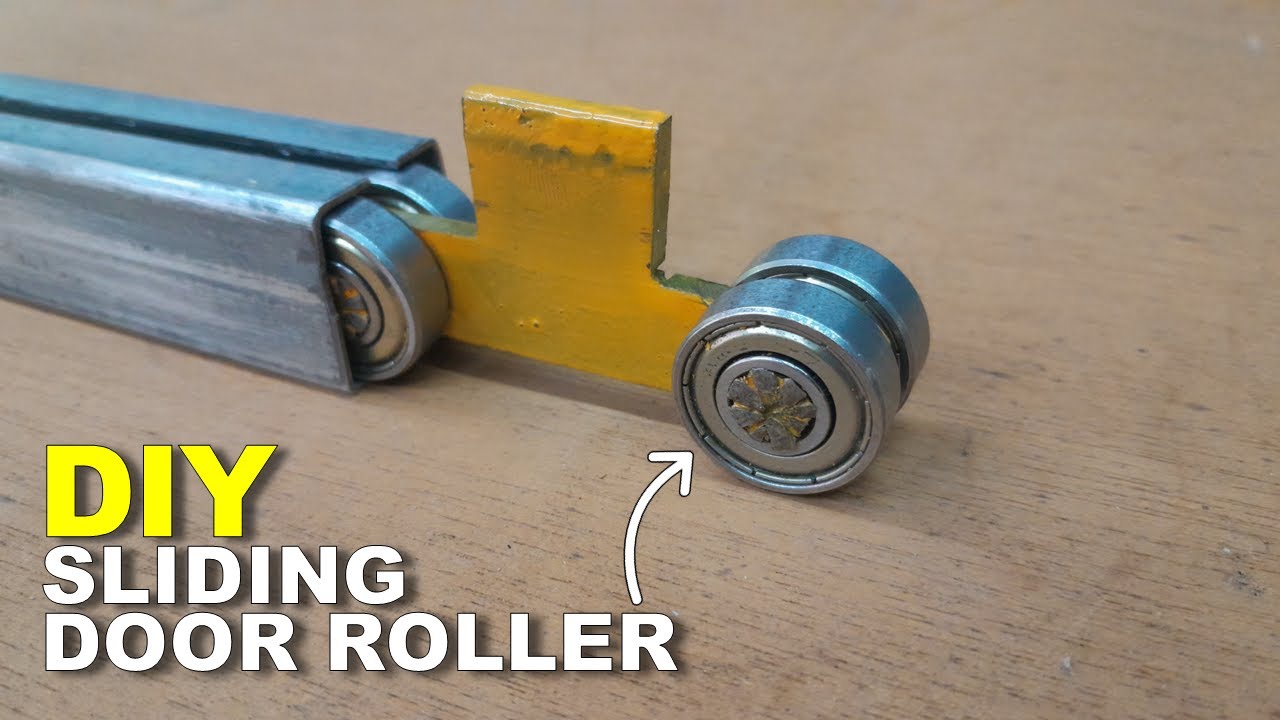 How to make a sliding door roller
