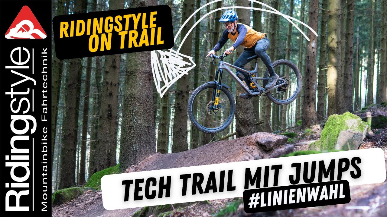 Technische MTB Jumpline meistern | Linienwahl und Rythmus finden