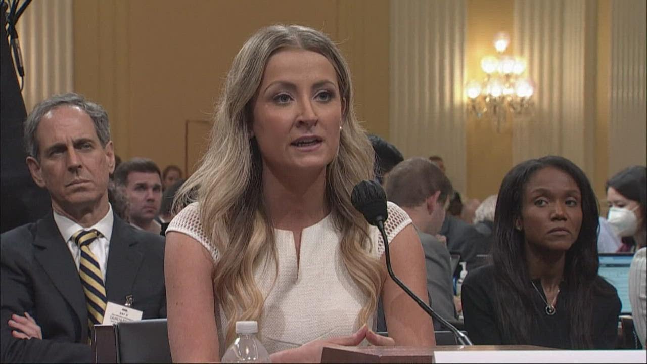 Former Trump White House aide, Stark County native Sarah Matthews testifies at Jan. 6 hearings