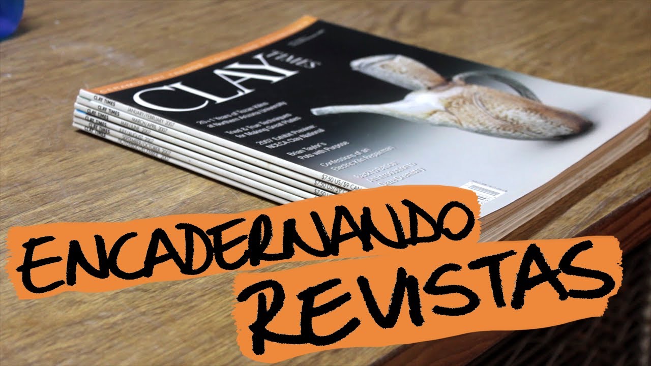 Encadernando Revistas (Passo a Passo)