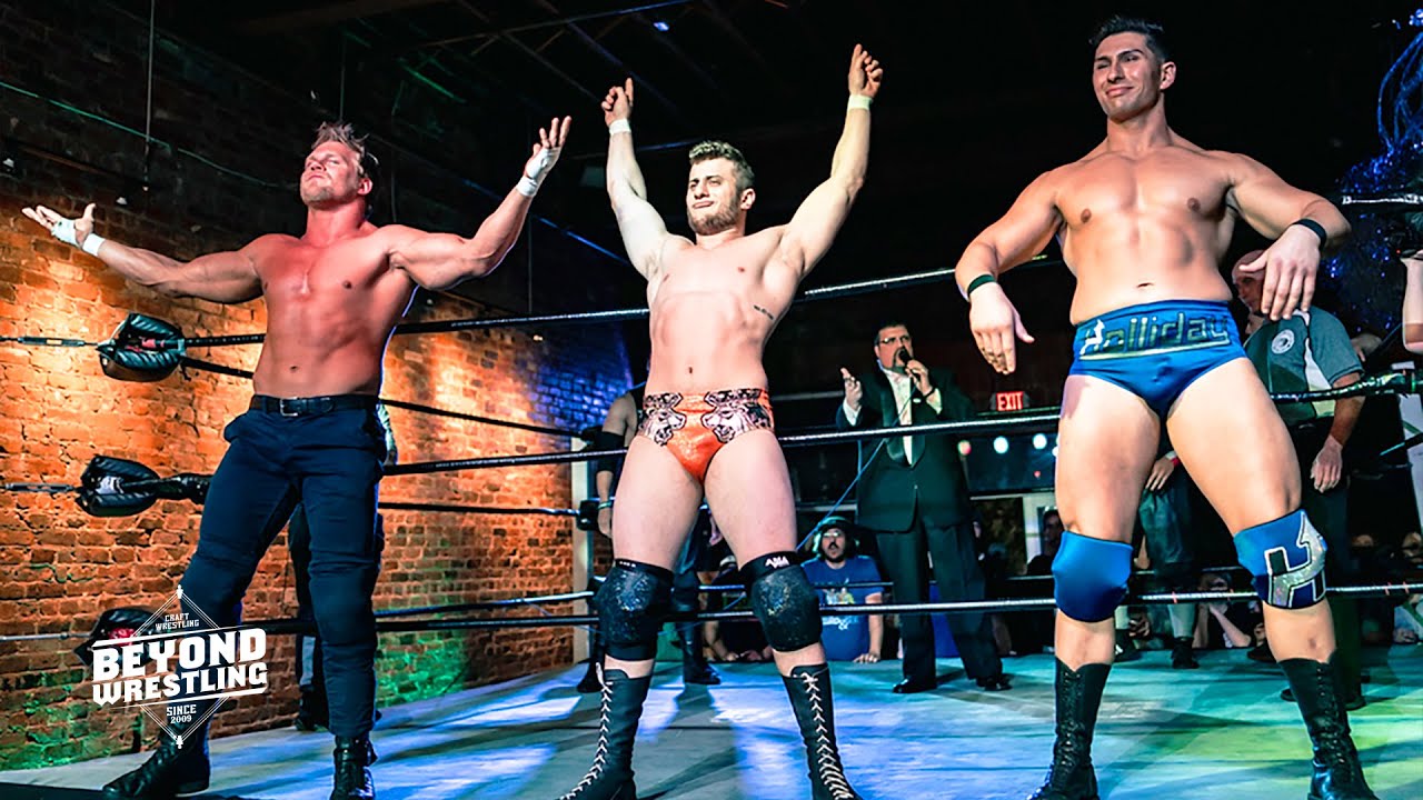 [Free Match] MJF/Holliday/Hammerstone v. Santana/Ortiz/Dickinson | Beyond Wrestling (AEW MLW Pazuzu)