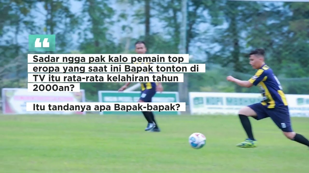Fun football, generasi milenial menjelang pensiun jika main kompetisi reami