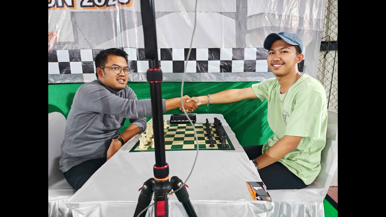 Chandra Pw VS Raden Syafiuddin, TURNAMEN CATUR NASIONAL 