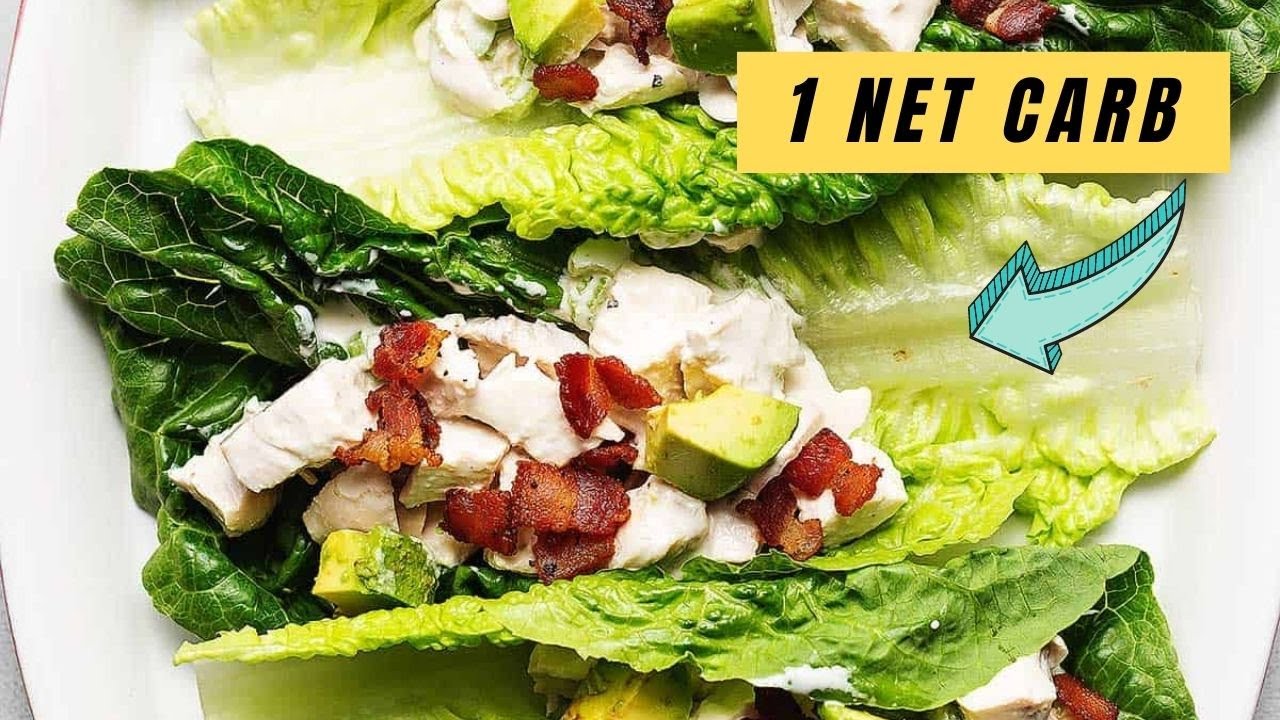 Keto Chicken Salad Lettuce Wraps