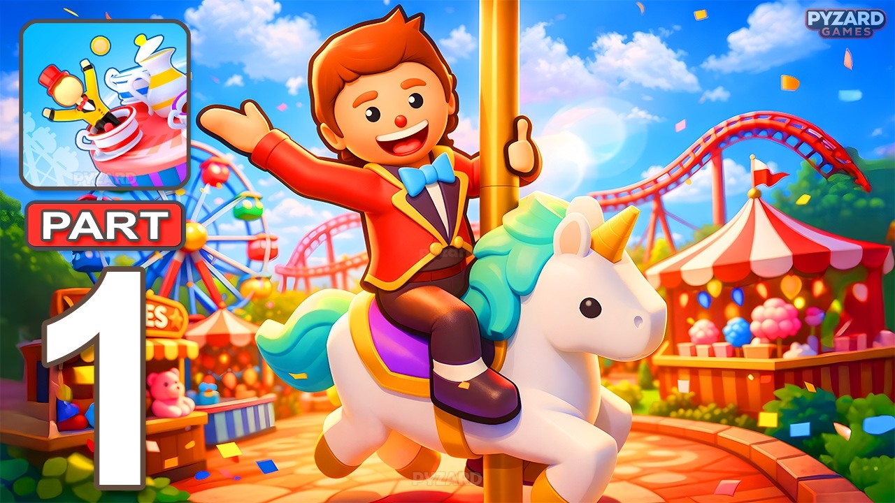 My Amusement Park - Gameplay Walkthrough Part 1 - Theme Park Manager (Android, iOS)
