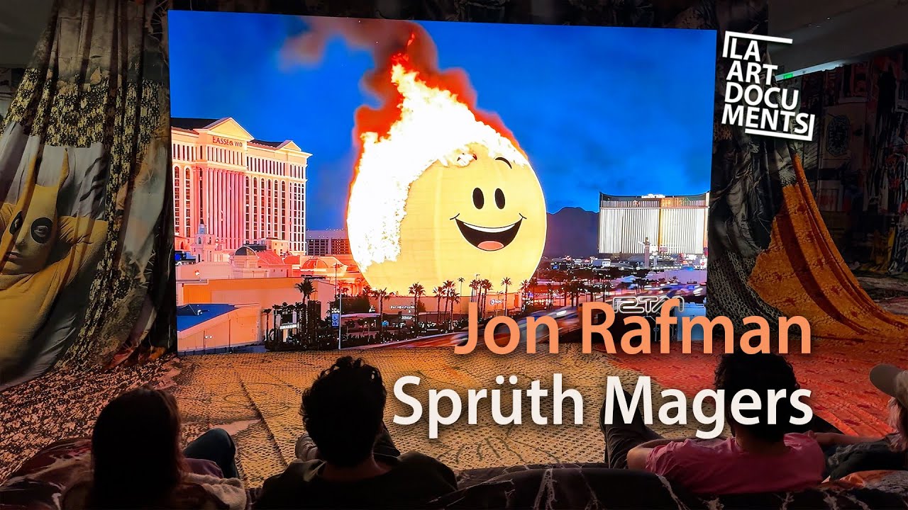 Jon Rafman's Proof of Concept delivered an immersive AI generated world at Sprueth Magers
