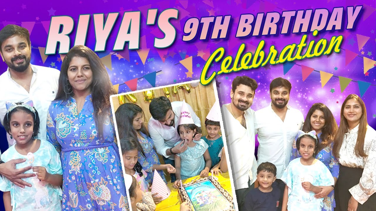 Riya kutti's 9th Birthday Celebration🥰 | Full Fun With Family and Friends 🎉 | Jack And Roshini
