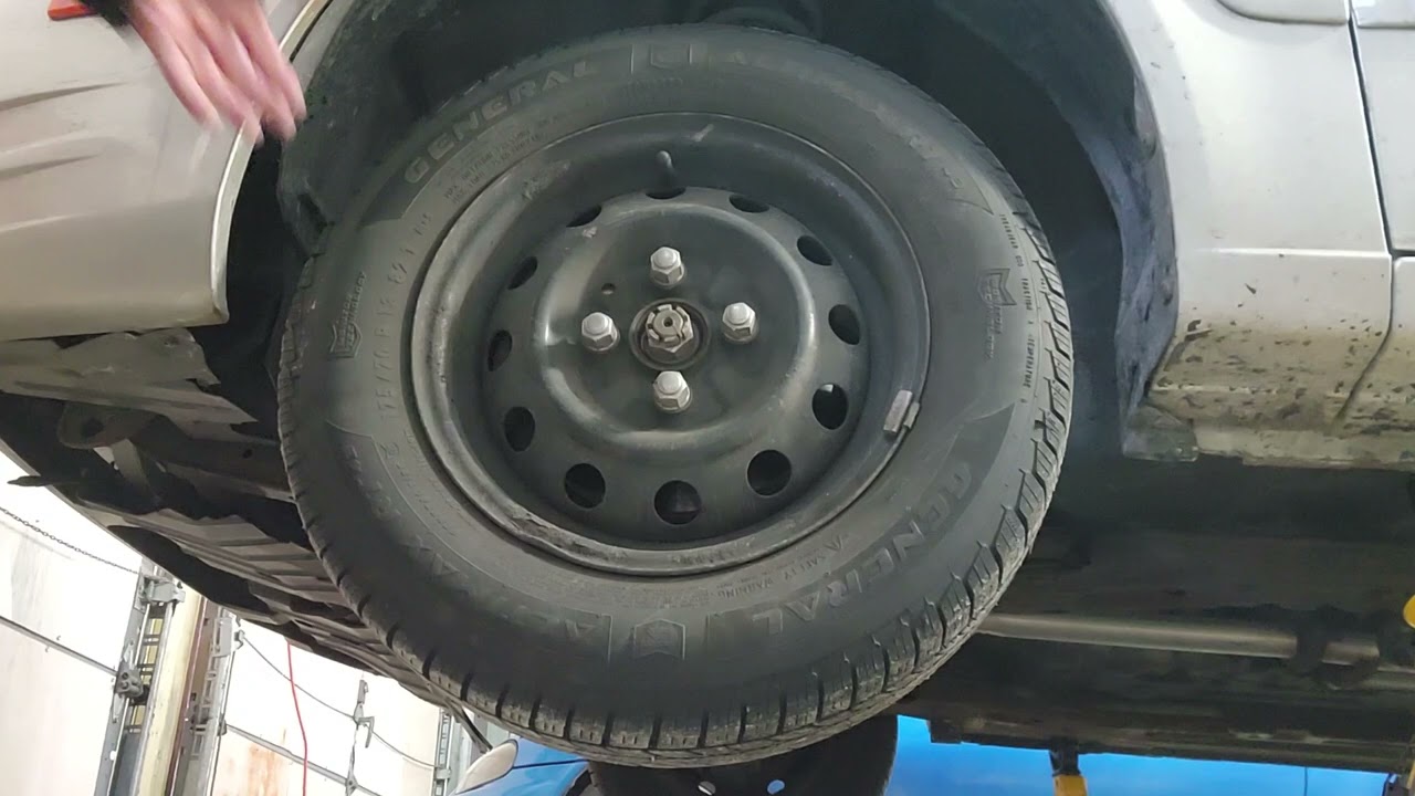 Boo! Bad Wheel Bearing on my backup car.