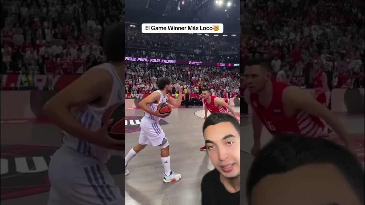 El Game Winner Más Loco🤯 #euroliga  #baloncesto