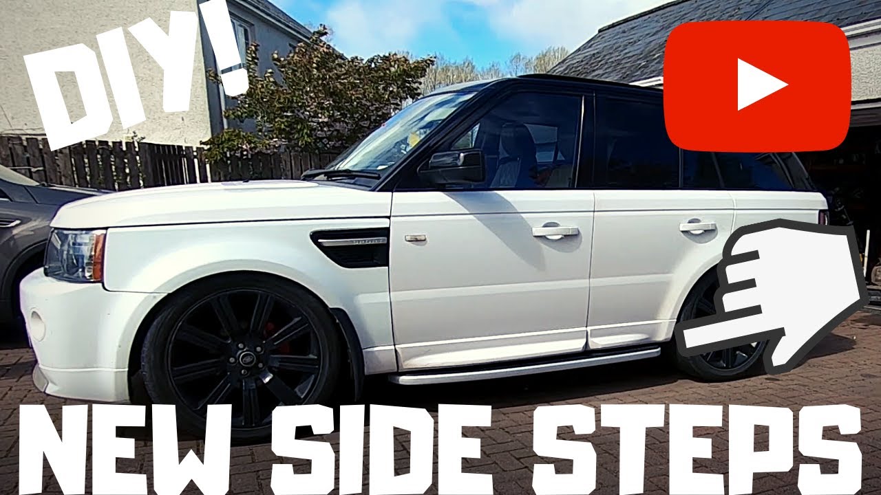 DIY Fitting Side Steps From Ebay onto Range Rover Sport