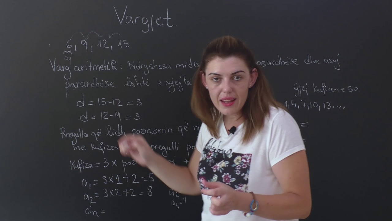 Matematike 8 Vargjet
