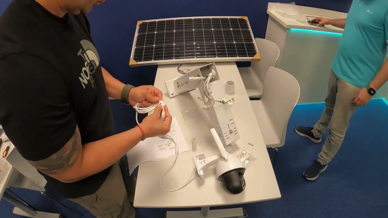 VIGI by TP Link -Instalando SP9030 (Kit Panel Solar Smart)