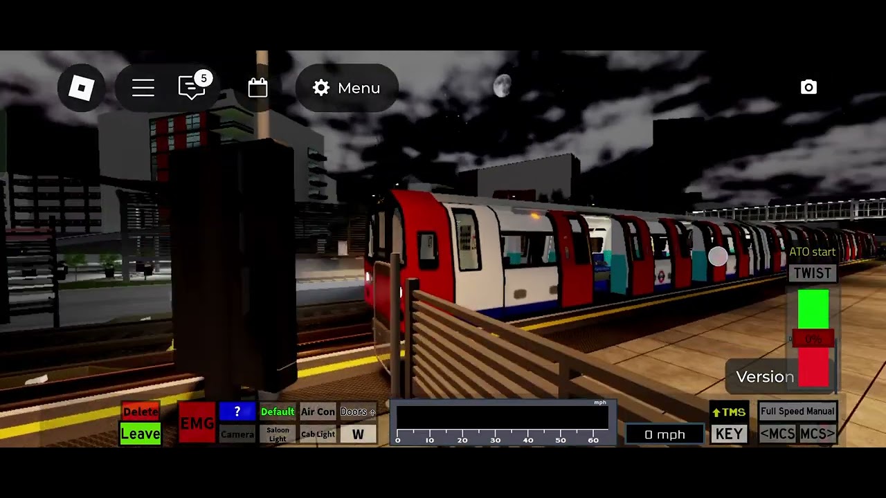 (Lags while driving) Legacy 3-coach 1996 TS to West Ham(ended up there)