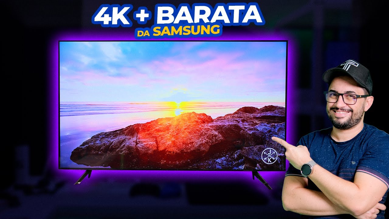 Análise: Smart TV Samsung 55'' UHD 4k 55CU7700 | 4K 3 em 1