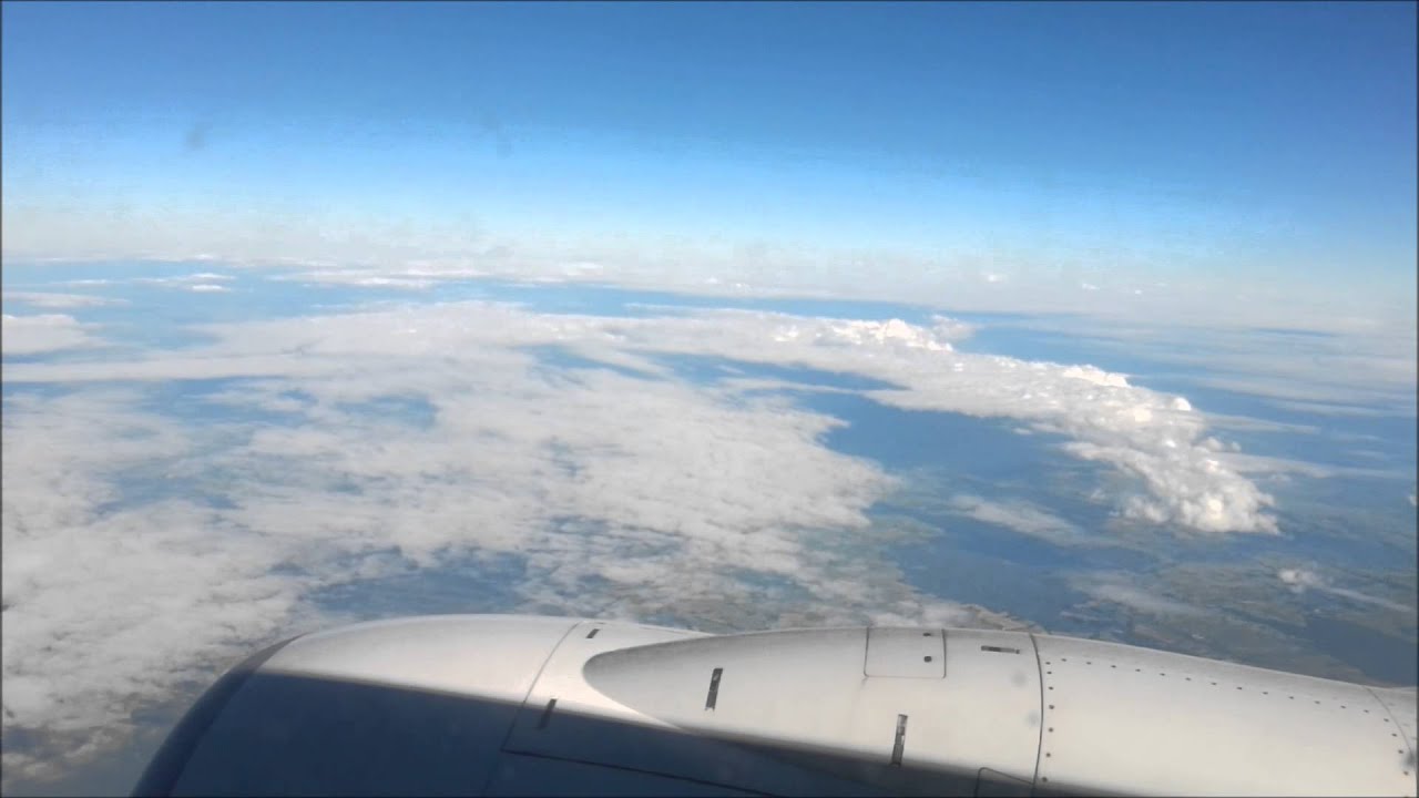 Ryanair lot Wrocław - Warszawa/Modlin - Wroclaw to Warsaw Modlin FULL FLIGHT - 15.06.2014