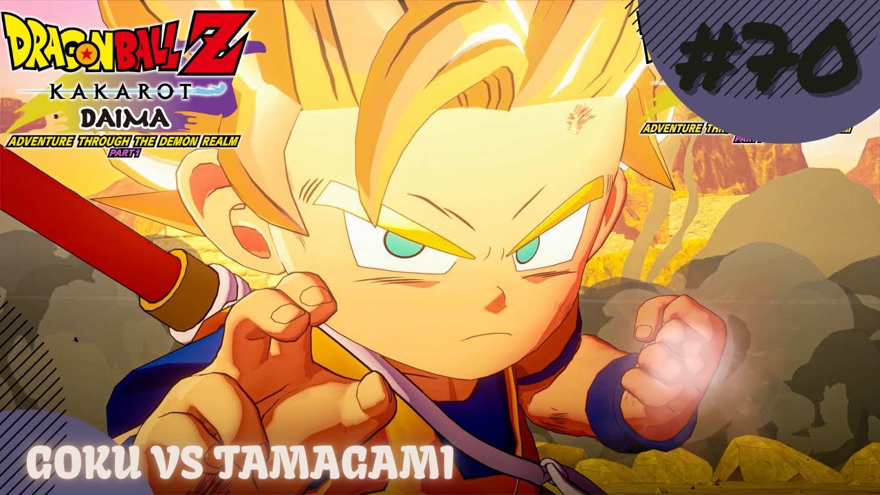 Dragon Ball Z Kakarot | DLC DAIMA : Goku SSJ2 ⚡ vs Tamagami Numéro 3 🔥 | Combat Épique Gameplay FR