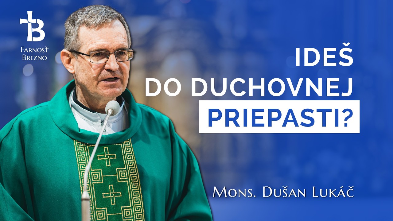 Ježiš nezachraňuje len „dobrých“. Prišiel pre tých, čo sú v troskách. │ o. Dušan Lukáč