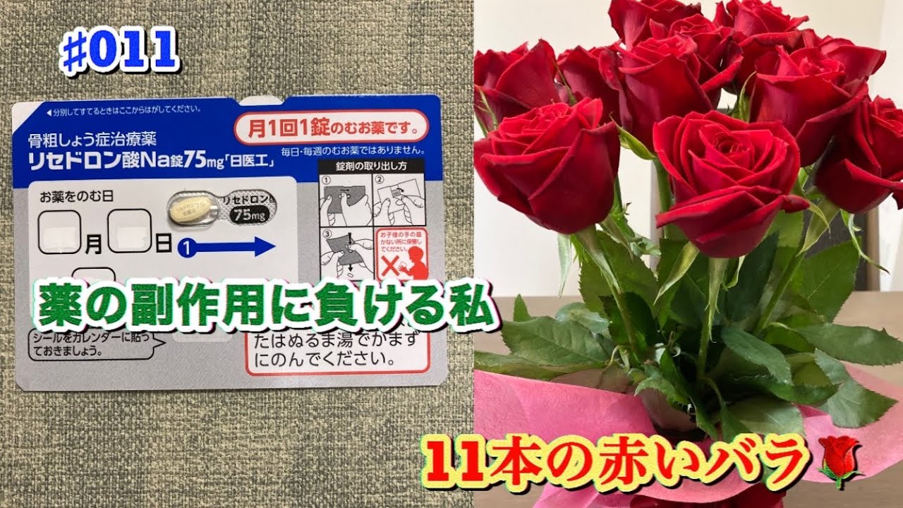 骨粗鬆症予防薬と結婚記念日
