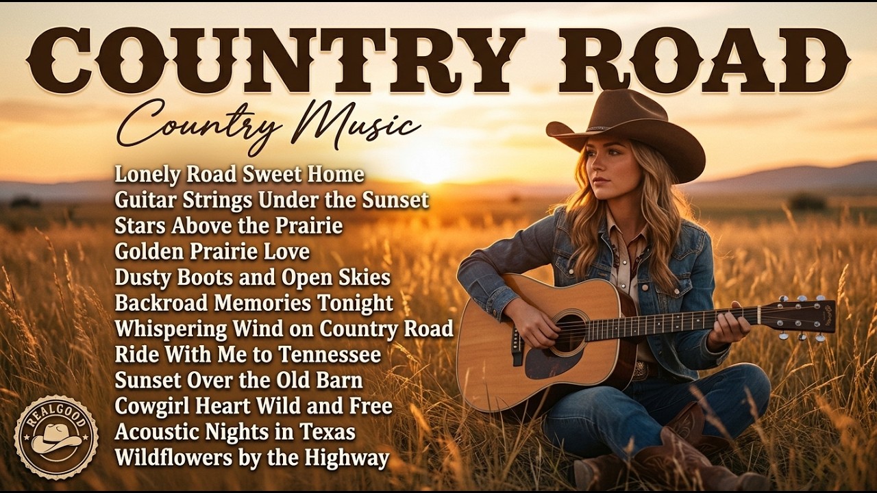 This Country Road Acoustic Guitar Will Take You to a Peaceful Place 🌄