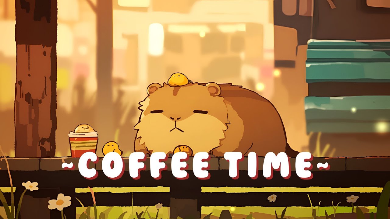 [60 Minutes] Capybara Lofi Collection - Cozy Beats for Relaxation ~ Soothing Ambiance ~ 🦫 🌿 ☕ | H...