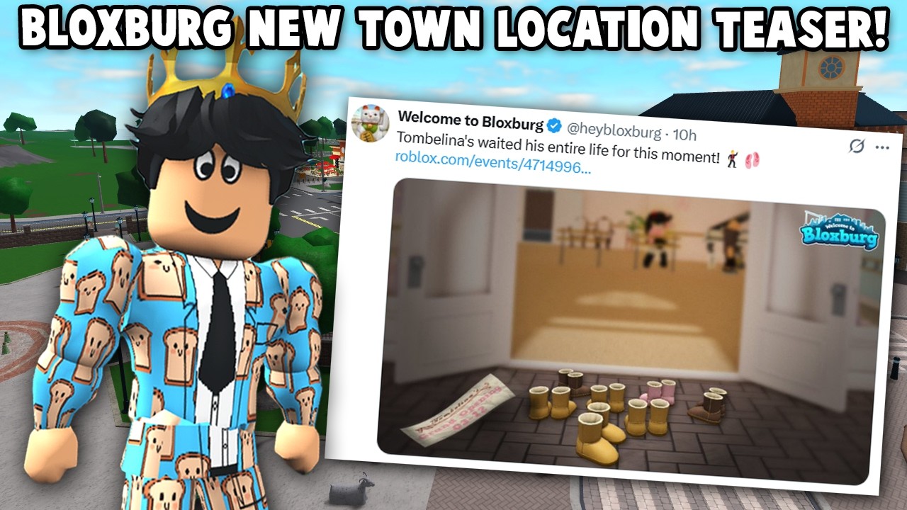 Новое обновление Bloxburg: тизер и название здания города... я тоже так думаю.