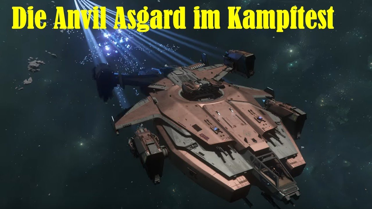 Star Citizen: Die Anvil Asgard im Kampftest - HRT, Gauntlet 6... und was ist mit meinen Raketen los?