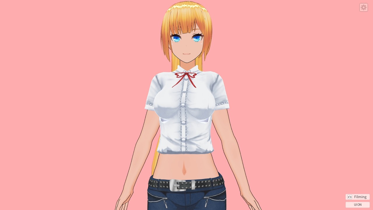 [COM3D2 showcase] Tindows (Ver. Belly button)