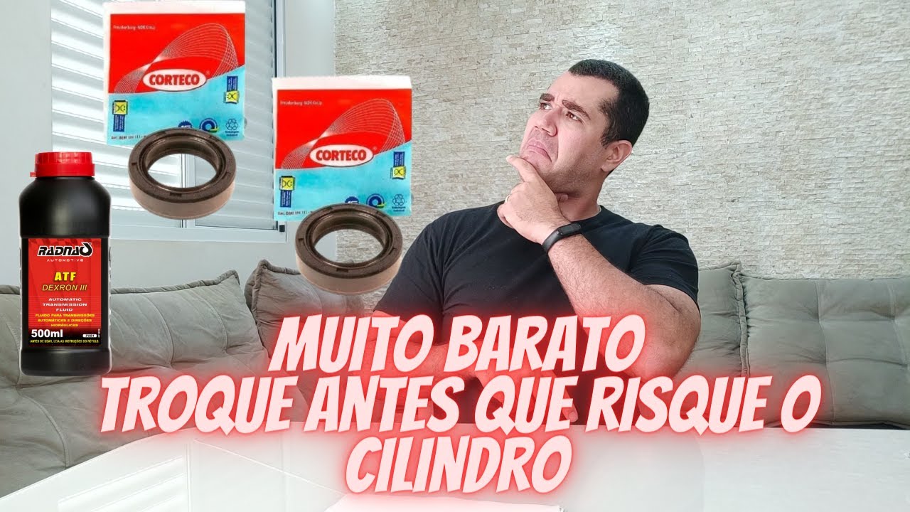 TROQUE OLEO E RETENTOR GARFO BENGALA BARATO ANTES QUE RISQUE SEU CILINDRO