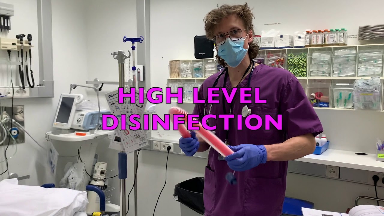Cleaning the Airvo 2 High Flow Nasal Cannula