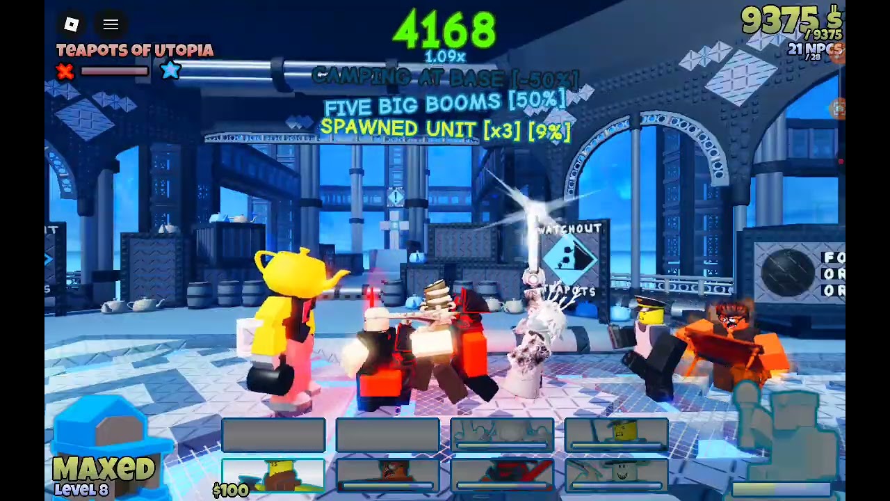 All my Ubers vs 1 star creepus