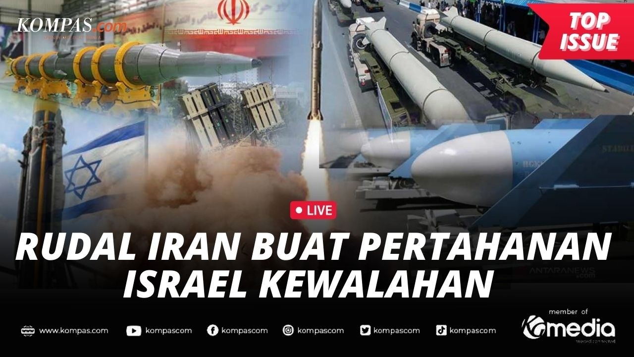 [LIVE] - Rahasia Teknologi Rudal Iran yang Mampu Tembus Iron Dome Israel