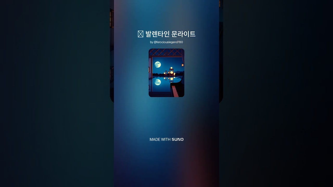 🌙 발렌타인 문라이트 | 사랑을 속삭이는 밤 BGM