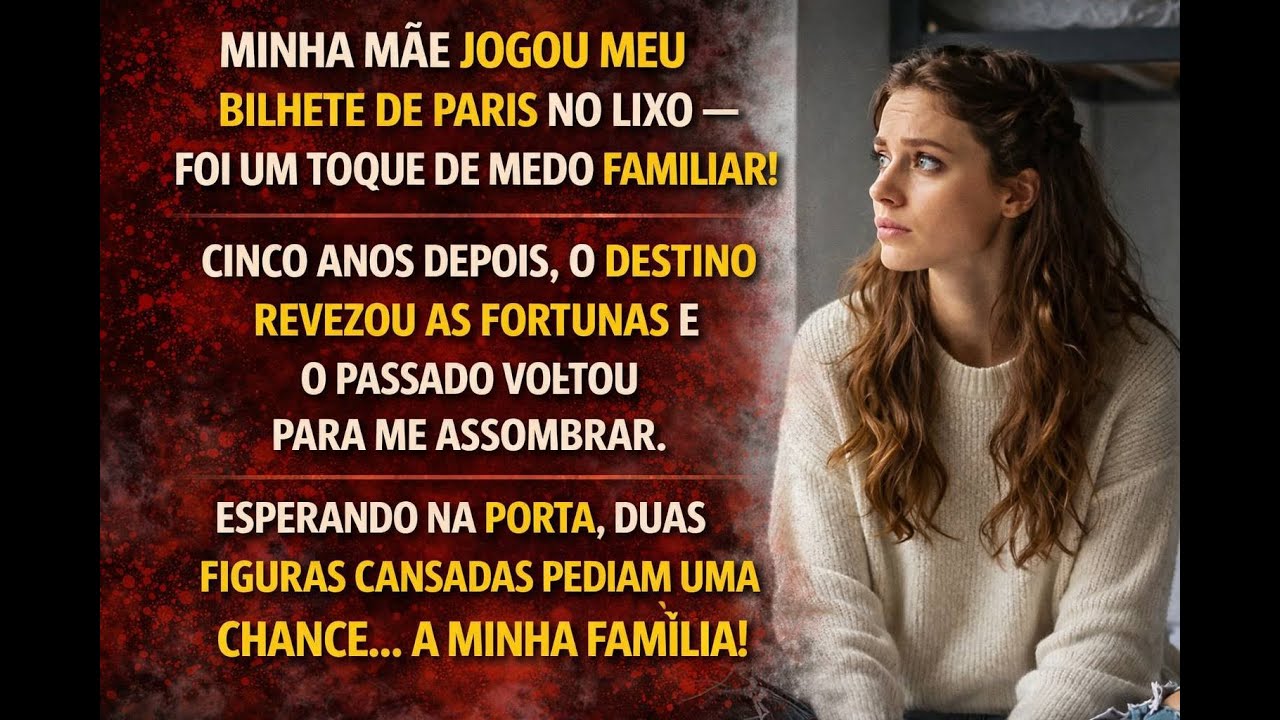 Minha Mãe Jogou Meu Bilhete para Paris no Lixo — Faltavam Apenas 5 Horas para minha Graduação!