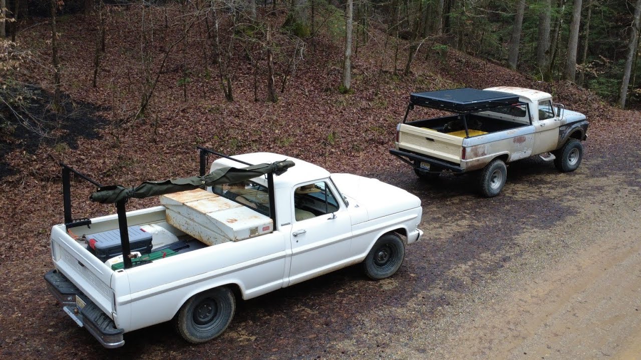 OVERLANDING With Classic TRUCKS - Rain & Fog