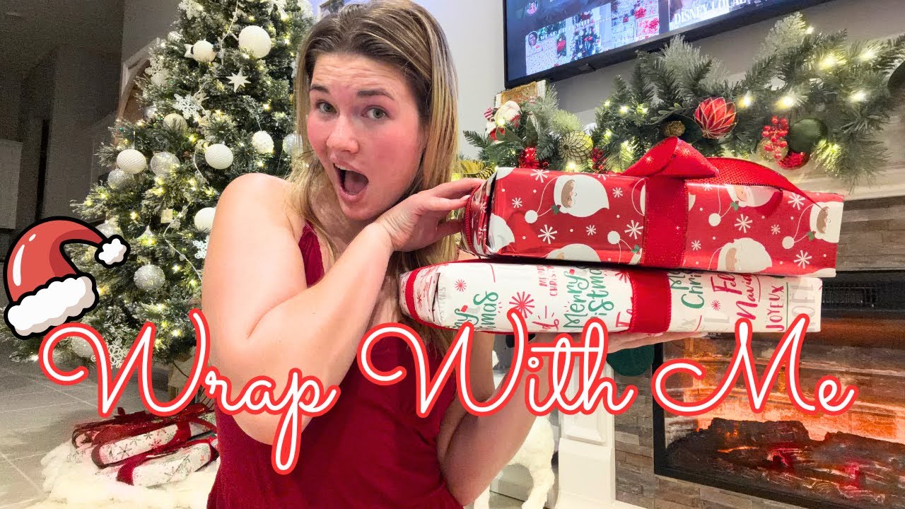 Wrap Presents with me + What I’m giving for Christmas FAMILY DO NOT WATCH 