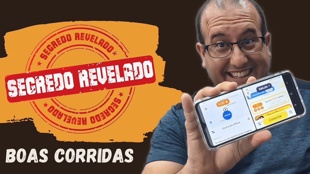 😲 SEGREDO para receber BOAS CORRIDAS na UBER/99