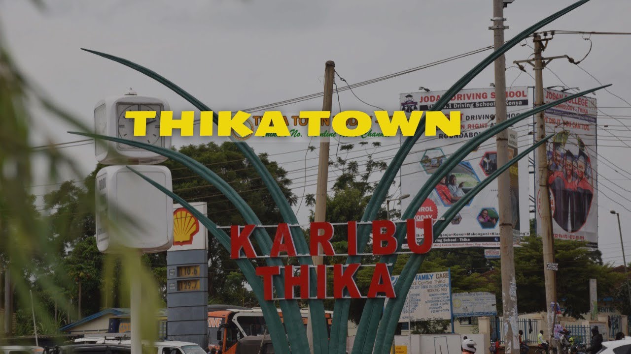 THIKA TOWN, THE PINEAPPLE CITY OF KENYA. AFRICA IS BEAUTIFUL
